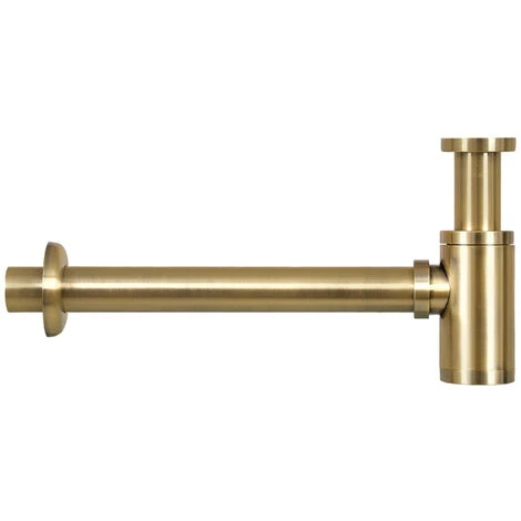 Differnz Force Set Lave-mains 40x22x8cm 1 Trou Avec Robinet Courbé Et Siphon + Bonde Or Mat Rectangulaire Céramique Blanc 7 Differnz Force Set Lave-mains 40x22x8cm 1 Trou Avec Robinet Courbé Et Siphon + Bonde Or Mat Rectangulaire Céramique Blanc – Image 5