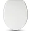 WOLTU Abattant De Toilette. En Duroplaste Couvercle De WC. Antibactérien Avec Softclose Fonction.Blanc -Geberit || Grohe || ALLIBERT Soldes 39949341 1