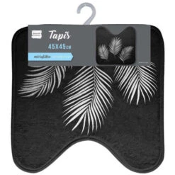 Tapis Contour WC Imprimé Orbella 45x45cm Noir & Argent -Geberit || Grohe || ALLIBERT Soldes 41309494 3