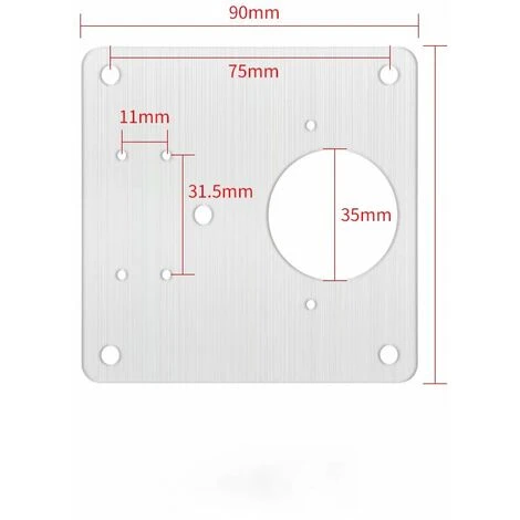 4 Pièces Plaque De Réparation De Charnière D'armoire Avec Trou, Supports De Réparation Plaques Installation Facile Avec 24 Vis, Kit De Réparation De Charnière Pour Bois, Meubles, Étagères 4 4 Pièces Plaque De Réparation De Charnière D'armoire Avec Trou, Supports De Réparation Plaques Installation Facile Avec 24 Vis, Kit De Réparation De Charnière Pour Bois, Meubles, Étagères – Image 2