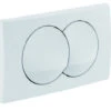 Plaque De Déclenchement GEBERIT Delta 20 - Blanc Alpin - 115.100.11.1 -Geberit || Grohe || ALLIBERT Soldes 42433645 1