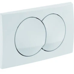 Plaque De Déclenchement GEBERIT Delta 20 - Blanc Alpin - 115.100.11.1