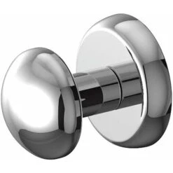 Handy Grip Magnétique - Patère De Conception Magnétique, Idéal Pour La Salle De Bain Et La Cuisine - 100% Fabriqué En Italie - Chrome