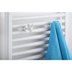 Paire De Handy Vip Tubes Ronds - Patères, Se Fixe Directement Sur Le Radiateur Sèche-serviettes - Blanc -Geberit || Grohe || ALLIBERT Soldes 42700154 5