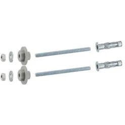 Fixations Lavabo NOYON Paroi Creuse Tige Filetée 8x120 Mm - 4214-C2