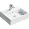 Ideal Standard STRADA Lavabo 50 X 42 Cm Blanc (K077701) -Geberit || Grohe || ALLIBERT Soldes 4394059 1