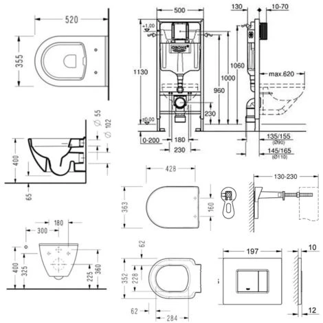 Grohe Solido Perfect Pack Bati WC Solido Compact (39186000) 7 Grohe Solido Perfect Pack Bati WC Solido Compact (39186000) – Image 5