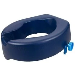 Elevateur De Toilettes 11 Cm SiÌge De Toilette Souple Bleu Rio Mobiclinic