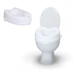 Rehausseur WC , Sans Couvercle , Hauteur 10 Cm , Blanc , Titan , Mobiclinic