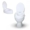 Rehausseur WC, Avec Couvercle , Hauteur 10 Cm , Blanc , Titan , Mobiclinic -Geberit || Grohe || ALLIBERT Soldes 45794431 1