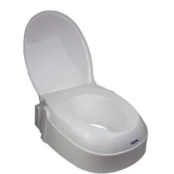 Rehausseur WC Rehausse Toilettes Reglable Sur 3 Hauteurs Avec Couvercle Invacare -Geberit || Grohe || ALLIBERT Soldes 45794898 3