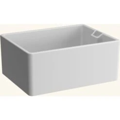 Évier Timbre Céramique Blanc Vitra ARKITEKT 1 Bac