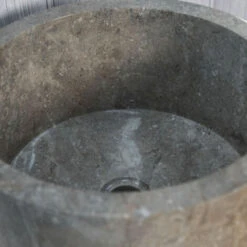 Vasque Salle De Bain Sur Pied En Marbre Florence Gris -Geberit || Grohe || ALLIBERT Soldes 479615 3