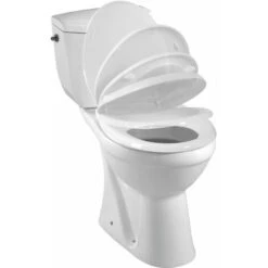 ALLIBERT Pack WC à  Sortie Horizontale KARMA Mécanisme 3/6L, Alimentation D'eau Silencieuse
