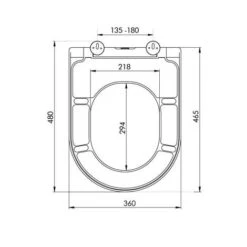 Abattant WC En Thermodur RAINBOW - Déclipsable Et Fermeture Progressive -Geberit || Grohe || ALLIBERT Soldes 50894869 4