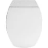 ALLIBERT Abattant WC En Bois Compressé BACCARA 2 Blanc -Geberit || Grohe || ALLIBERT Soldes 50894889 1
