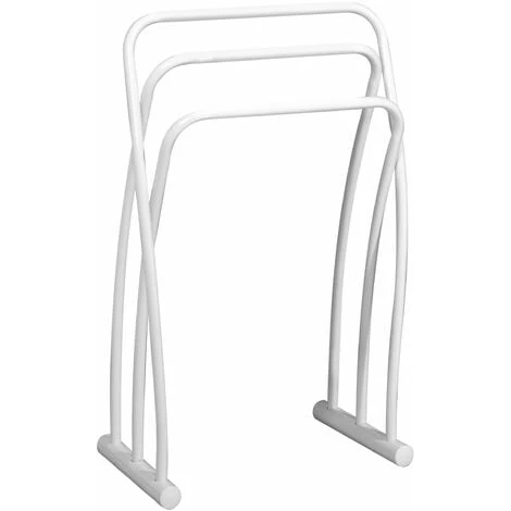 ALLIBERT Porte-serviette à Poser 3 Barres HAPPY Blanc 3 ALLIBERT Porte-serviette à Poser 3 Barres HAPPY Blanc