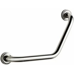 ALLIBERT Poignée PMR Coudée Bain Douche 135° USIS Chromé