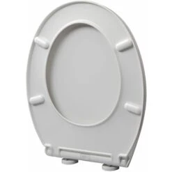 ALLIBERT Abattant WC à  Fermeture Progressive Et Déclipsable MILA Blanc -Geberit || Grohe || ALLIBERT Soldes 50895534 3