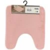 TENDANCE - Tapis Contour WC En Microfibre Rose 45 X 50 Cm -Geberit || Grohe || ALLIBERT Soldes 50907872 1