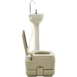 Toilette Portable De Camping 10+10L Et Support à Lave-mains 20L -Geberit || Grohe || ALLIBERT Soldes 51887549 5