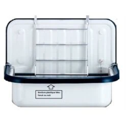 Déversoir Mural Stahlform 505 - Couleur : BLANC Avec Bordure En Plastique Bleu Foncé Ou Noir -Geberit || Grohe || ALLIBERT Soldes 5280572 3