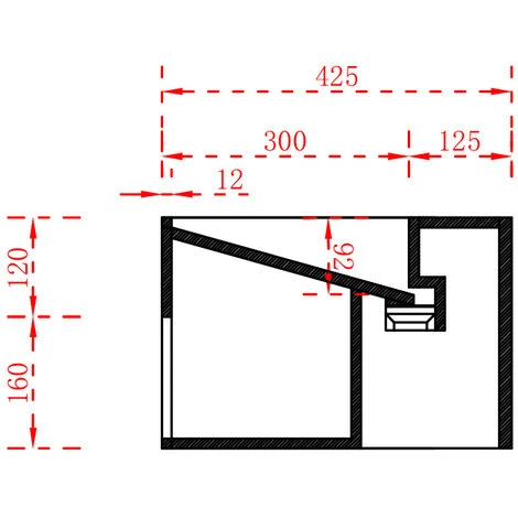 Lave-mains D'angle En Solid Surface TWG70 - Blanc Mat - 50 X 50 X 28 Cm 7 Lave-mains D'angle En Solid Surface TWG70 - Blanc Mat - 50 X 50 X 28 Cm – Image 5