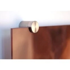 Pince à Verre Acier Inoxydable 4x Fixations à Pinces Argent Rondes Pour Miroir Crédence Cuisine -Geberit || Grohe || ALLIBERT Soldes 54367850 3