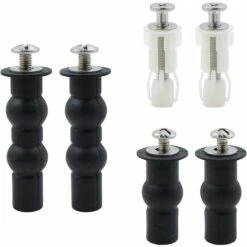 Vis D'expansion Pour Couvercle De Toilette Fixation - 3 Paires Abattant WC Vis, De Boulons D'expansion Universels, Accessoires De Vis Pour Abattant De Siège De Toilette，Guazhuni
