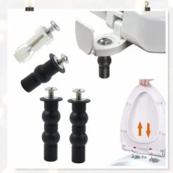 Vis D'expansion Pour Couvercle De Toilette Fixation - 3 Paires Abattant WC Vis, De Boulons D'expansion Universels, Accessoires De Vis Pour Abattant De Siège De Toilette，Guazhuni -Geberit || Grohe || ALLIBERT Soldes 54424458 4