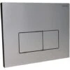 WIRQUIN Plaque De Commande Wc Suspendu 3/6L DESIGN Chromée Brillant -Geberit || Grohe || ALLIBERT Soldes 54994660 1