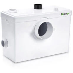Broyeur Sanitaire Sanigo 3 Entrées 600W Toilette Pompe Douche Evier Baignoire