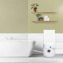 Broyeur Sanitaire Sanigo 3 Entrées 600W Toilette Pompe Douche Evier Baignoire -Geberit || Grohe || ALLIBERT Soldes 55271183 5