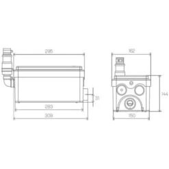 Pompe D évacuation SANISHOWER Douches - SFA SANITRIT -Geberit || Grohe || ALLIBERT Soldes 55576370 3