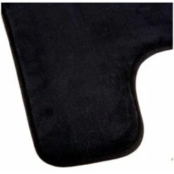 Tapis WC Contour En Polyester 48x48 Cm - Noir - SILUMEN -Geberit || Grohe || ALLIBERT Soldes 56327671 3