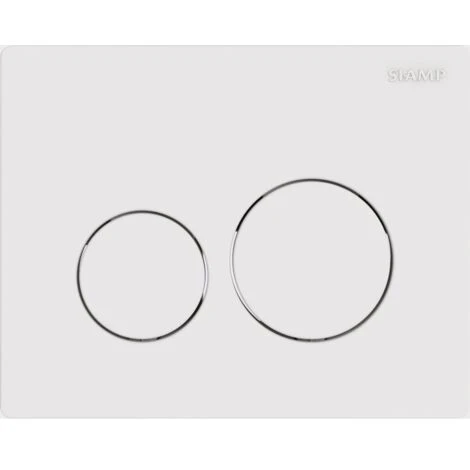 Plaque De Commande Sphère Blanche Double - INGENIO - Siamp 4 Plaque De Commande Sphère Blanche Double - INGENIO - Siamp – Image 2