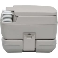 INLIFE Toilette Portable De Camping Gris 10+10 L -Geberit || Grohe || ALLIBERT Soldes 56631218 3