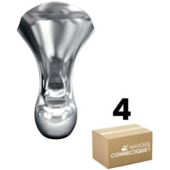 4 Pieds Standards Chromé Burlington Pour Baignoire - Aquatop