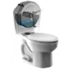 Réservoir WC Blanc Attenant Waterflush à Déclencheur Coulissant Et Sans Mécanisme De Chasse -Geberit || Grohe || ALLIBERT Soldes 57030456 1