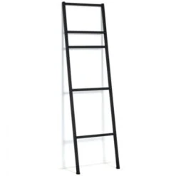 Porte-serviettes échelle 5 Niveaux DALLAS Métal Noir Design Industriel -Geberit || Grohe || ALLIBERT Soldes 57127194 5