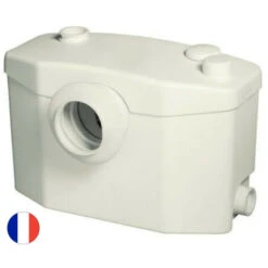 SFA Sanibroyeur Sanipro XR - Broyeur Sanitaire Adaptable Sortie Horizontale, Blanc (0100900)