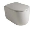 WC Suspendu Sans Rebord 55x35 Cm Collection Nolita Kerasan Avec Abattant Soft Close -Geberit || Grohe || ALLIBERT Soldes 58235398 1