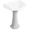 Colonne Céramique Pour Lavabo Rétro Chambord - Ondyna WCH6430 -Geberit || Grohe || ALLIBERT Soldes 5930678 1