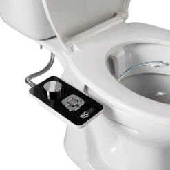 Kit Bidet Douchette Slim Pour Abattant 'jet' Coloris Noir.