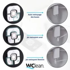 Kit Bidet Douchette Slim Pour Abattant 'jet' Coloris Noir. -Geberit || Grohe || ALLIBERT Soldes 59818152 4