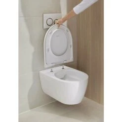 Geberit ICon WC Suspendu Rimfree Avec Fixations Invisibles, Caréné, Avec Abattant Softclose (501.664.00.1) -Geberit || Grohe || ALLIBERT Soldes 60355430 3