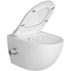 Swiss Aqua Technologies Infinitio WC Sans Bride Avec Fonction Bidet + Abattant Softclose (SATINF011RREXPBFC)
