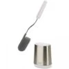 Joseph Joseph Flex™ Lite Steel Brosse De Toilette Anti-goutte, Support Compact, Anti-empreintes Digitales, En Acier Inoxydable, Grise (70561) -Geberit || Grohe || ALLIBERT Soldes 60704501 1