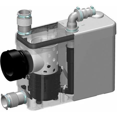 SFA Sanipack - Broyeur Sanitaire Pour WC, Lave-main, Bidet Et Douche, Blanc (0017UP) 5 SFA Sanipack - Broyeur Sanitaire Pour WC, Lave-main, Bidet Et Douche, Blanc (0017UP) – Image 3