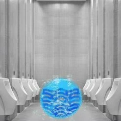 10 Pack Grille Urinoir, Spatter-Less Filtres Pour Urinoir, Desodorisant Urinoir Avec Parfum, Cinq Types De Parfums, De Parfum Durée 30 Jours Bleue -Geberit || Grohe || ALLIBERT Soldes 60979320 3